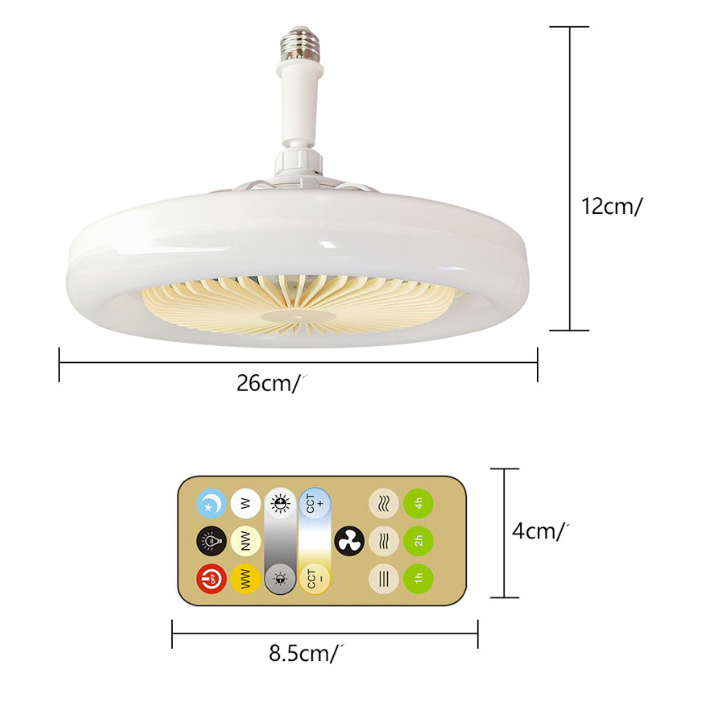 Lâmpada Turbo Led 2 em 1 [ULTRA POTENTE]